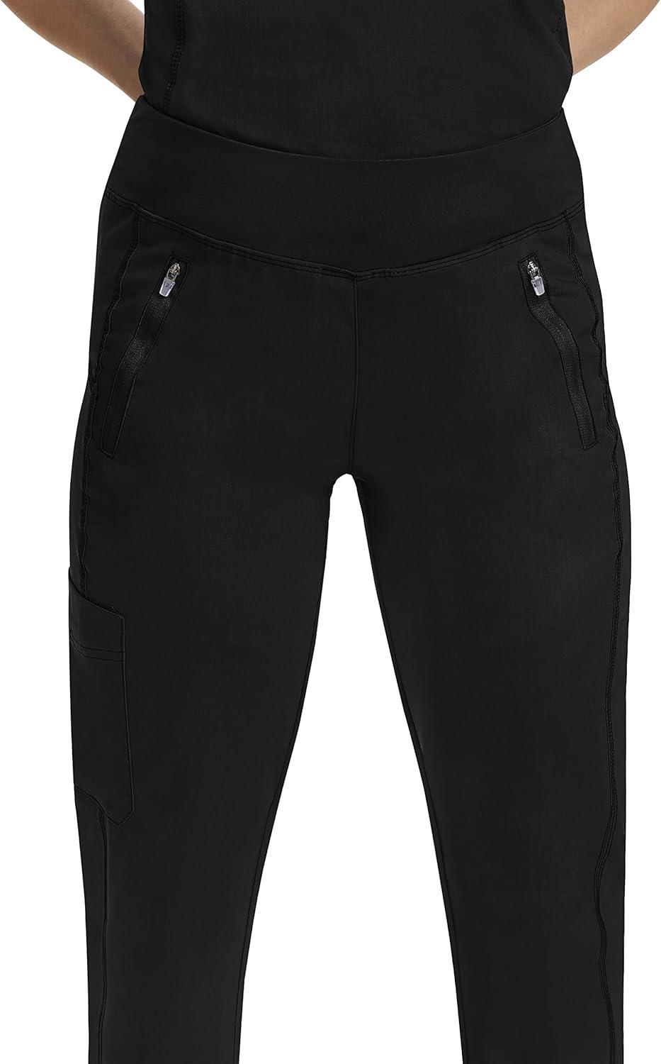 imageHealing Hands Womens Scrub Jogger Pant Tara with 6 Pockets Durable 2Way Stretch and Easy Care Fabric 9233Black