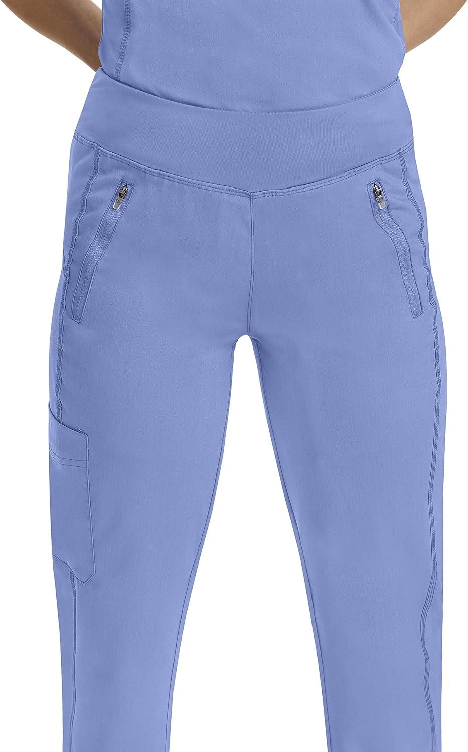 imageHealing Hands Womens Scrub Jogger Pant Tara with 6 Pockets Durable 2Way Stretch and Easy Care Fabric 9233Ceil