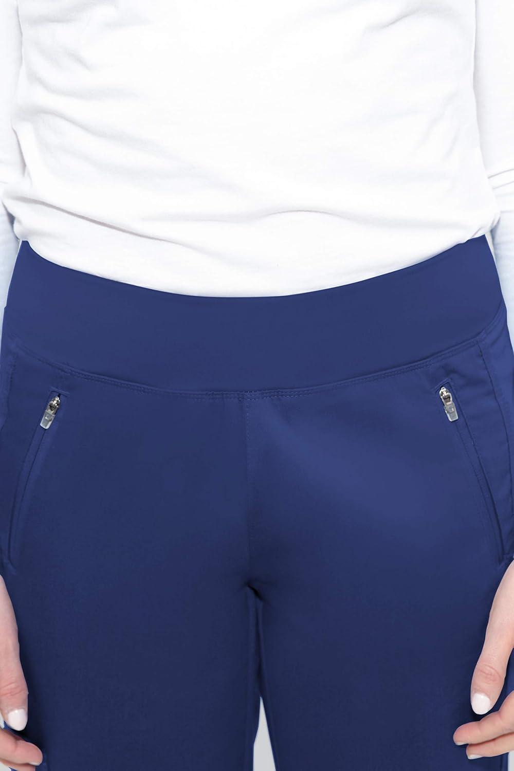 imageHealing Hands Womens Scrub Jogger Pant Tara with 6 Pockets Durable 2Way Stretch and Easy Care Fabric 9233Navy