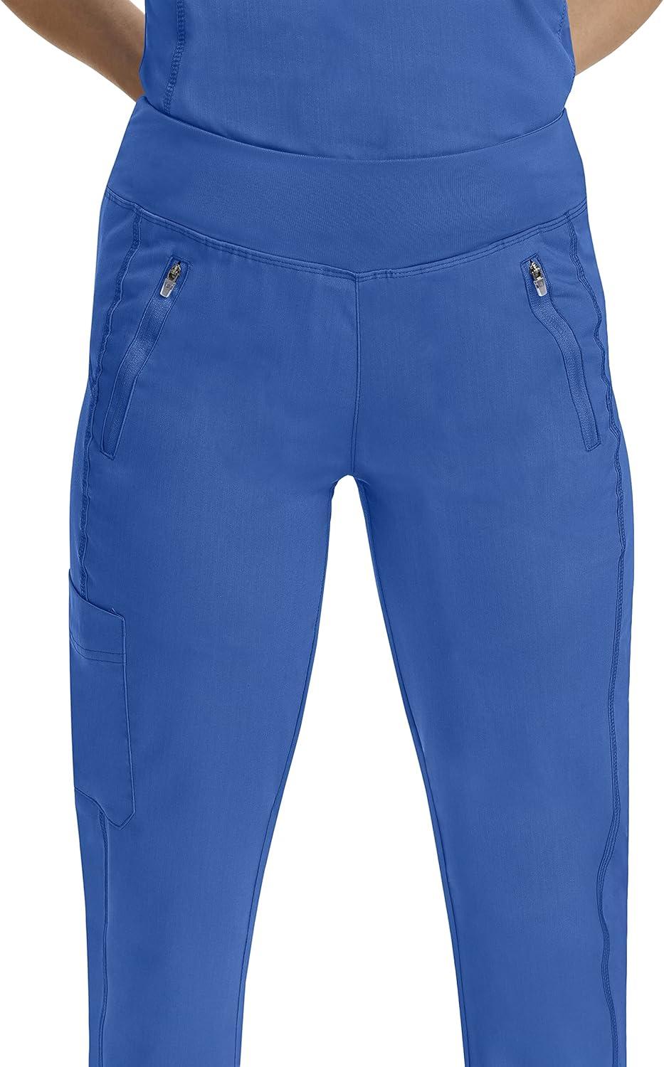 imageHealing Hands Womens Scrub Jogger Pant Tara with 6 Pockets Durable 2Way Stretch and Easy Care Fabric 9233Royal