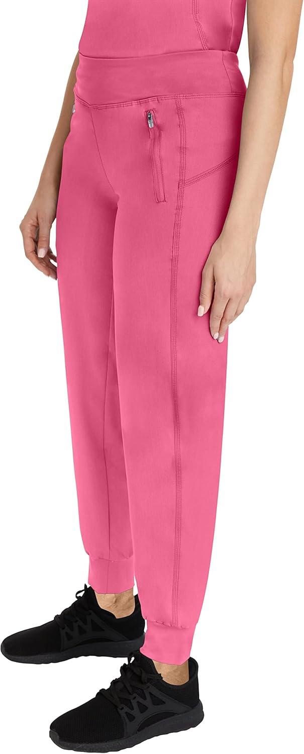 imageHealing Hands Womens Scrub Jogger Pant Tara with 6 Pockets Durable 2Way Stretch and Easy Care Fabric 9233Sugar Coral