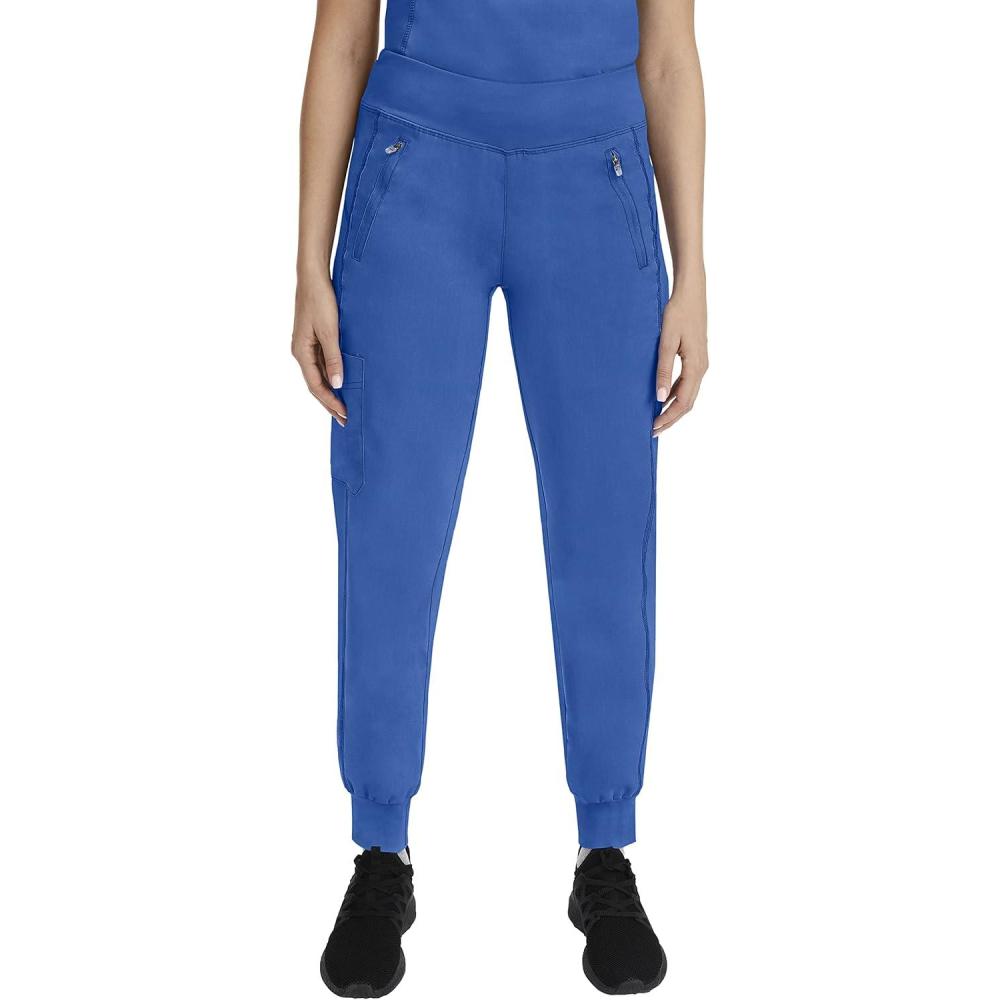 imageHealing Hands Womens Scrub Jogger Pant Tara with 6 Pockets Durable 2Way Stretch and Easy Care Fabric 9233Royal
