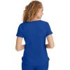 Healing Hands Jane Scrub Top for Women with Y-Neck, Pockets & Stretch 2167(Galaxy Blue)