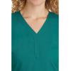 Healing Hands Jane Scrub Top for Women with Y-Neck, Pockets & Stretch 2167(Hunter)