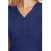 Healing Hands Jane Scrub Top for Women with Y-Neck, Pockets & Stretch 2167(Navy)