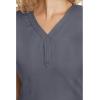 Healing Hands Jane Scrub Top for Women with Y-Neck, Pockets & Stretch 2167(Pewter)