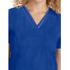 Healing Hands Scrub Top for Women with 3 Pockets and Easy Care, 2-Way Stretch Fabric 2278(Galaxy)