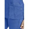Healing Hands Scrub Top for Women with 3 Pockets and Easy Care, 2-Way Stretch Fabric 2278(Royal)