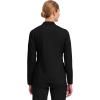 Healing Hands Women’s Scrub Jacket, Zip-Up Front with 2-Way Stretch Comfort & Big Kangaroo Pockets 5038(Black)