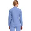 Healing Hands Women’s Scrub Jacket, Zip-Up Front with 2-Way Stretch Comfort & Big Kangaroo Pockets 5038(Ceil)