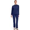 Healing Hands Women’s Scrub Jacket, Zip-Up Front with 2-Way Stretch Comfort & Big Kangaroo Pockets 5038(Navy)
