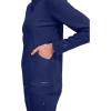 Healing Hands Women’s Scrub Jacket, Zip-Up Front with 2-Way Stretch Comfort & Big Kangaroo Pockets 5038(Navy)