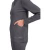 Healing Hands Women’s Scrub Jacket, Zip-Up Front with 2-Way Stretch Comfort & Big Kangaroo Pockets 5038(Pewter)