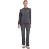 Healing Hands Women’s Scrub Jacket, Zip-Up Front with 2-Way Stretch Comfort & Big Kangaroo Pockets 5038(Pewter)