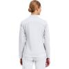 Healing Hands Women’s Scrub Jacket, Zip-Up Front with 2-Way Stretch Comfort & Big Kangaroo Pockets 5038(White)