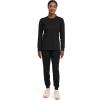 Healing Hands Women’s Snap Front Scrub Jacket Daisy 2-Way Stretch Uniform 5063(Black)