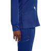 Healing Hands Women’s Snap Front Scrub Jacket Daisy 2-Way Stretch Uniform 5063(Galaxyblue)