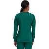 Healing Hands Women’s Snap Front Scrub Jacket Daisy 2-Way Stretch Uniform 5063(Hunter)