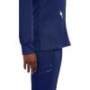 Healing Hands Women’s Snap Front Scrub Jacket Daisy 2-Way Stretch Uniform 5063(Navy)