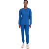 Healing Hands Women’s Snap Front Scrub Jacket Daisy 2-Way Stretch Uniform 5063(Royal)