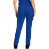 Healing Hands Womens Yoga Scrubs Pant 6 Pocket HH360 9155 Naomi Athleisure Scrub Yoga Pant for Women(Galaxy Blue)