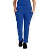Healing Hands Womens Yoga Scrubs Pant 6 Pocket HH360 9155 Naomi Athleisure Scrub Yoga Pant for Women(Galaxy Blue)