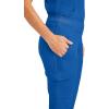 Healing Hands Womens Yoga Scrubs Pant 6 Pocket HH360 9155 Naomi Athleisure Scrub Yoga Pant for Women(Royal)