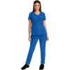 Healing Hands Womens Yoga Scrubs Pant 6 Pocket HH360 9155 Naomi Athleisure Scrub Yoga Pant for Women(Royal)