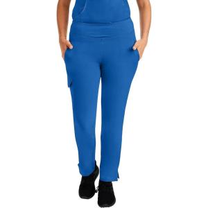 Healing Hands Womens Yoga Scrubs Pant 6 Pocket HH360 9155 Naomi Athleisure Scrub Yoga Pant for Women(Royal)