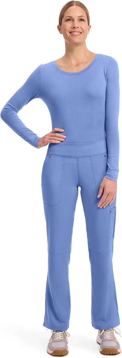 imageHealing Hands Womens Scrub Pant Tori Cargo Bottoms with 5 Pockets and 2Way Stretch Fabric 9133Ceil
