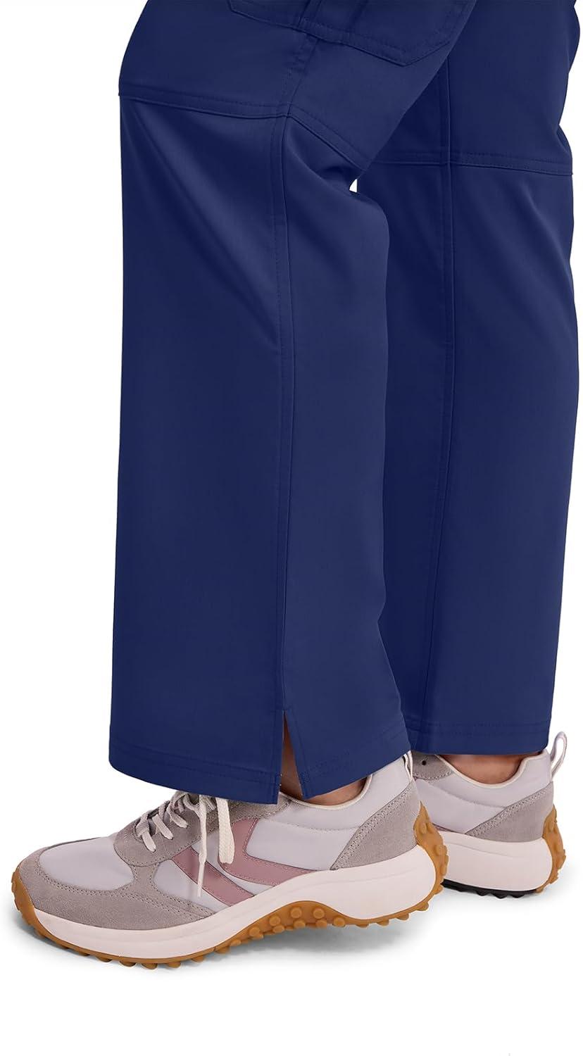 imageHealing Hands Womens Scrub Pant Tori Cargo Bottoms with 5 Pockets and 2Way Stretch Fabric 9133Navy