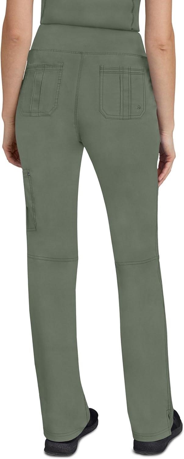 imageHealing Hands Womens Scrub Pant Tori Cargo Bottoms with 5 Pockets and 2Way Stretch Fabric 9133Olive
