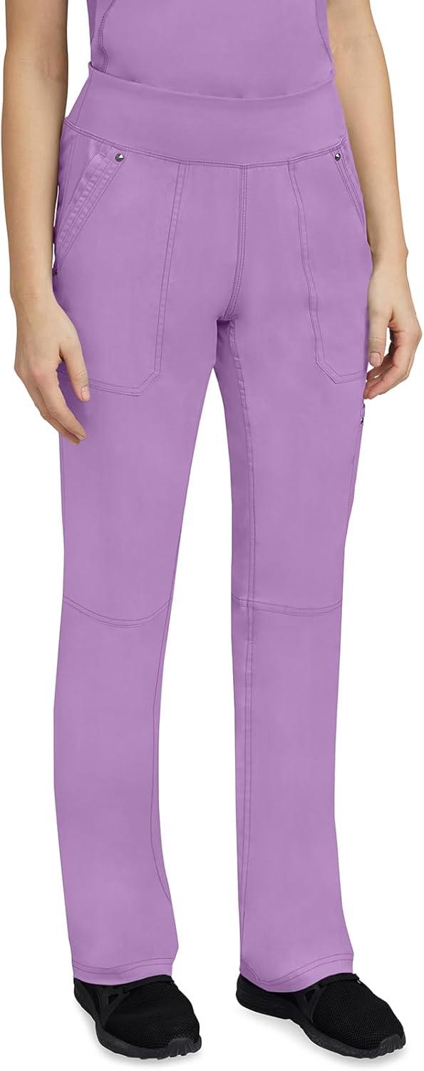 imageHealing Hands Womens Scrub Pant Tori Cargo Bottoms with 5 Pockets and 2Way Stretch Fabric 9133Purple Moonstone