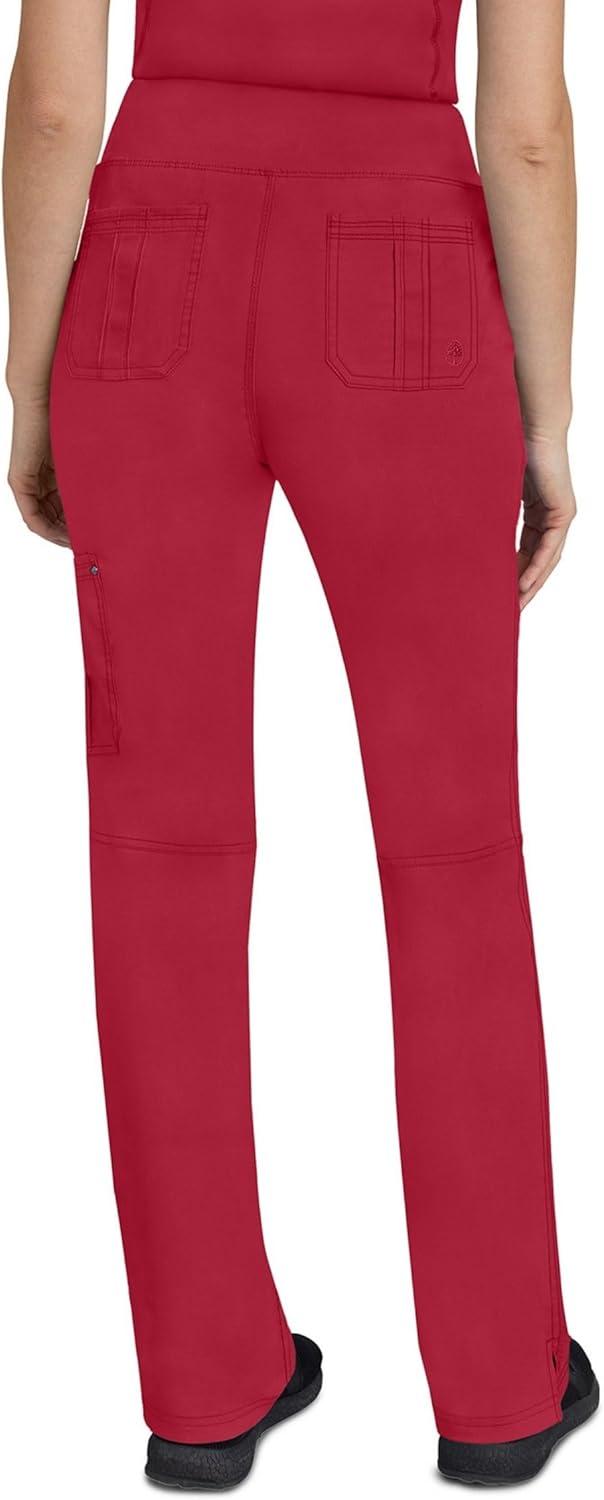 imageHealing Hands Womens Scrub Pant Tori Cargo Bottoms with 5 Pockets and 2Way Stretch Fabric 9133Red