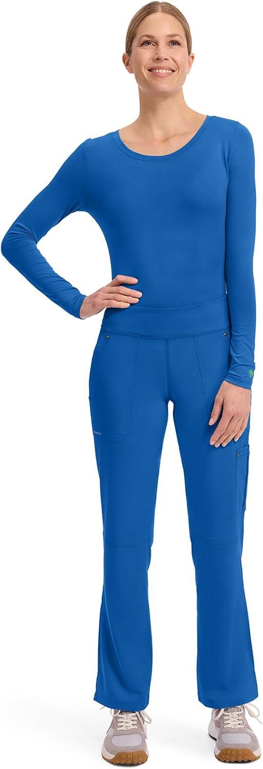 imageHealing Hands Womens Scrub Pant Tori Cargo Bottoms with 5 Pockets and 2Way Stretch Fabric 9133Royal