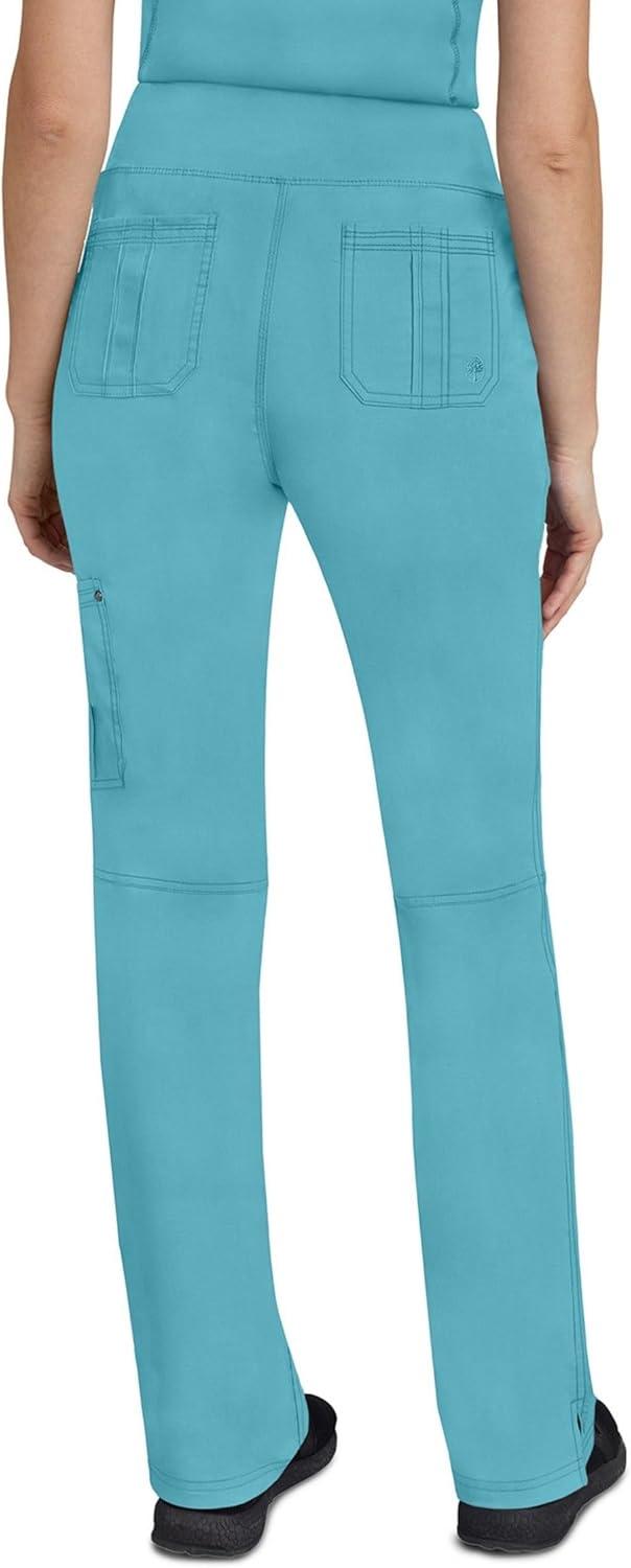 imageHealing Hands Womens Scrub Pant Tori Cargo Bottoms with 5 Pockets and 2Way Stretch Fabric 9133Spectra Blue