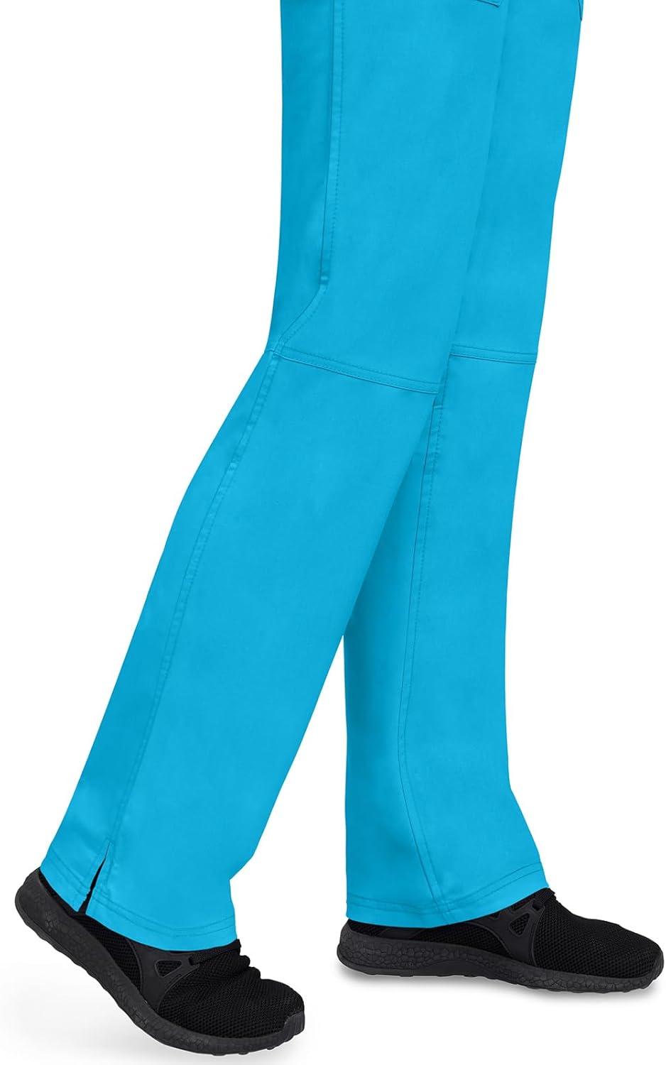 imageHealing Hands Womens Scrub Pant Tori Cargo Bottoms with 5 Pockets and 2Way Stretch Fabric 9133Turquoise