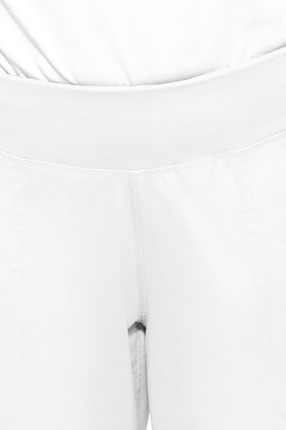 imageHealing Hands Womens Scrub Pant Tori Cargo Bottoms with 5 Pockets and 2Way Stretch Fabric 9133White