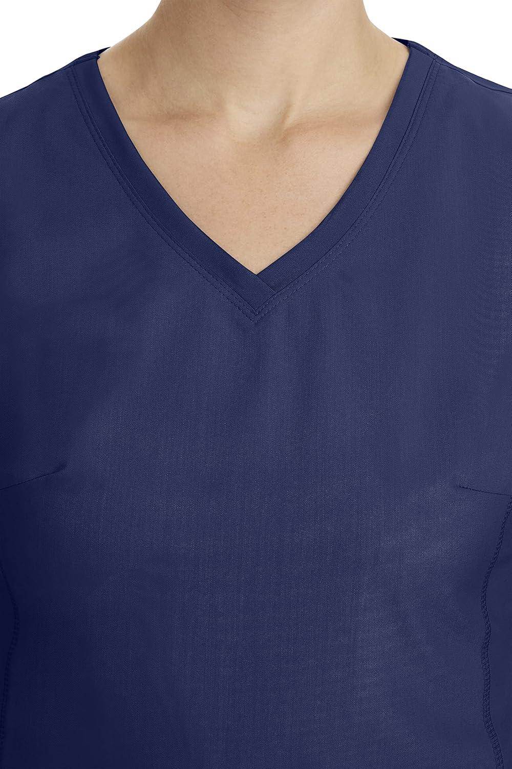 Healing Hands Women s Scrub Top V Neck With 2 Pockets 2 Way Stretch healing-hands-women-s-scrub-top-v-neck-with-2-pockets-2-way-stretch