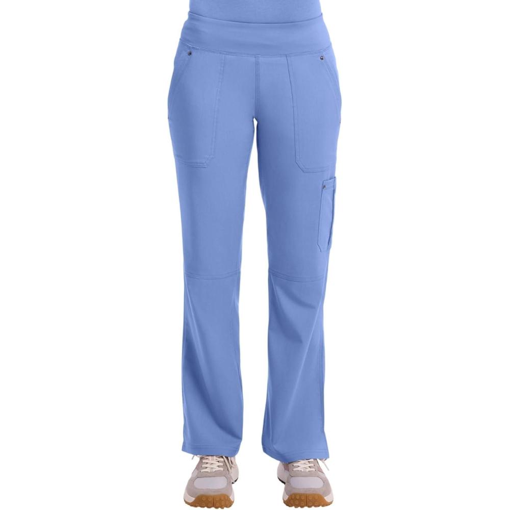 imageHealing Hands Womens Scrub Pant Tori Cargo Bottoms with 5 Pockets and 2Way Stretch Fabric 9133Ceil