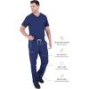 Healing Hands 6 Pocket Mens Scrubs Pant HH360 9171 Noah Cargo Scrub Pant for Men Full Elastic with Drawstring
