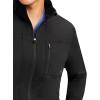 Healing Hands Jonathan Bomber Scrub Jacket for Men with 6 Pockets 5530(Black)