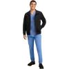 Healing Hands Jonathan Bomber Scrub Jacket for Men with 6 Pockets 5530(Black)