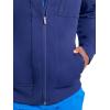 Healing Hands Jonathan Bomber Scrub Jacket for Men with 6 Pockets 5530(Navy)