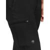Healing Hands Scrub Pants for Men Daniel Utility Bottoms with 6 Pockets, 2-Way Stretch and Durable Fabric 9300(Black)