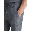 Healing Hands Scrub Pants for Men Daniel Utility Bottoms with 6 Pockets, 2-Way Stretch and Durable Fabric 9300(Heather Grey)