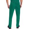 Healing Hands Scrub Pants for Men Daniel Utility Bottoms with 6 Pockets, 2-Way Stretch and Durable Fabric 9300(Hunter)