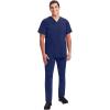 Healing Hands Scrub Pants for Men Daniel Utility Bottoms with 6 Pockets, 2-Way Stretch and Durable Fabric 9300(Navy)