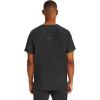 Healing Hands Scrubs for Men Modern Fit, Scrub Top Jake with 3 Patch Pockets, Side Vents and Stretchy Fabric 2331(Black)