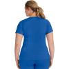 Healing Hands Scrubs for Women Mock Wrap Neck Top 2 Pocket Purple Label Women’s Scrub Top 2172 Jordan(Royal)